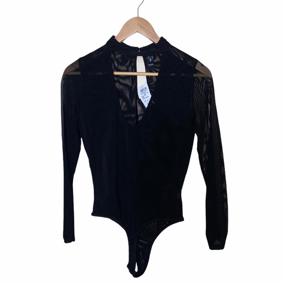 Windsor Tops - Windsor Long Sleeve Cutout Bodysuit, NWT